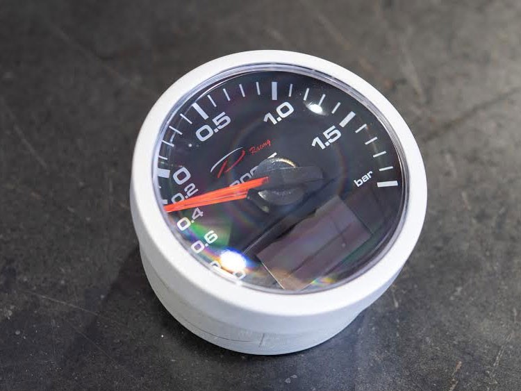 Fiat 500 Boost Pressure Gauge 1.4L Turbo DEPO 4 in 1